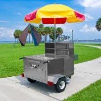 cheap hot dog cart