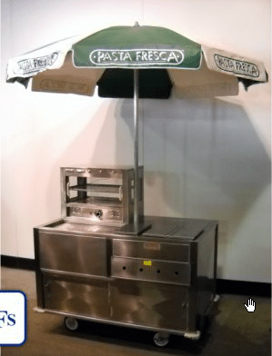 electric hot dog cart