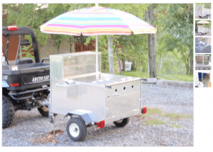 used hot dog cart tennessee
