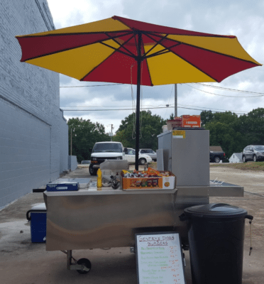 buying a hot dog cart