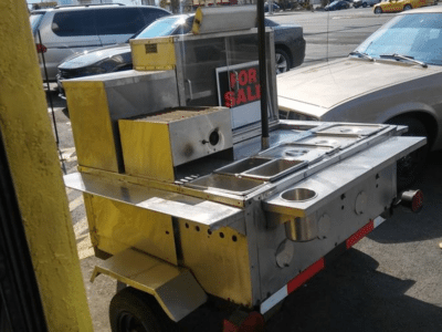 buying a used hot dog cart