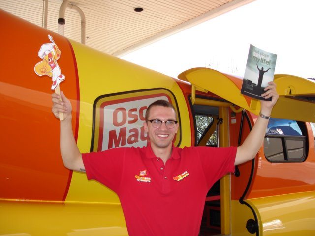 Weiner Mobile Driver with the course book
