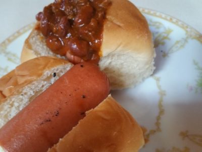 mini hot dog no bun