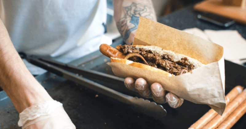 hot dog vendor