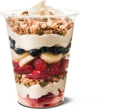 food truck breakfast yogurt parfait