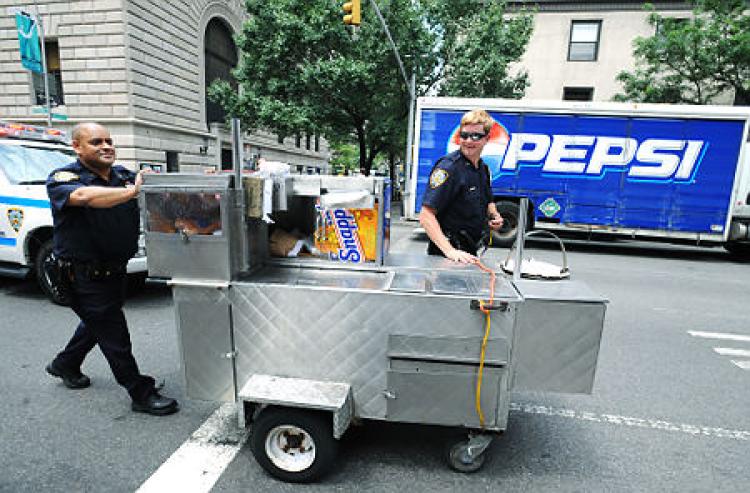 best locations for hot dog vending