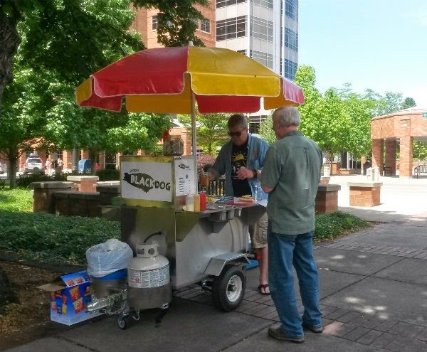 hot dog vendor