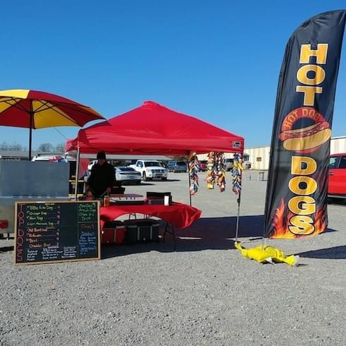 Hot Dog Vendors And Military Vet