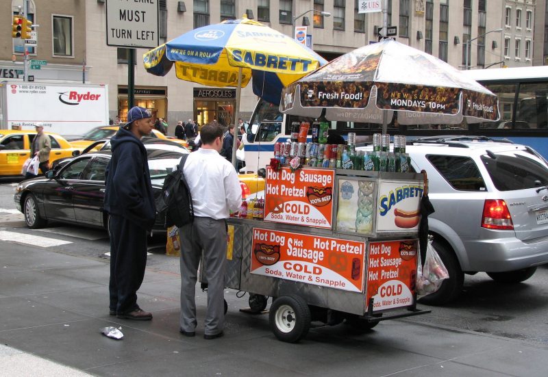 NYC Hot Dog Cart