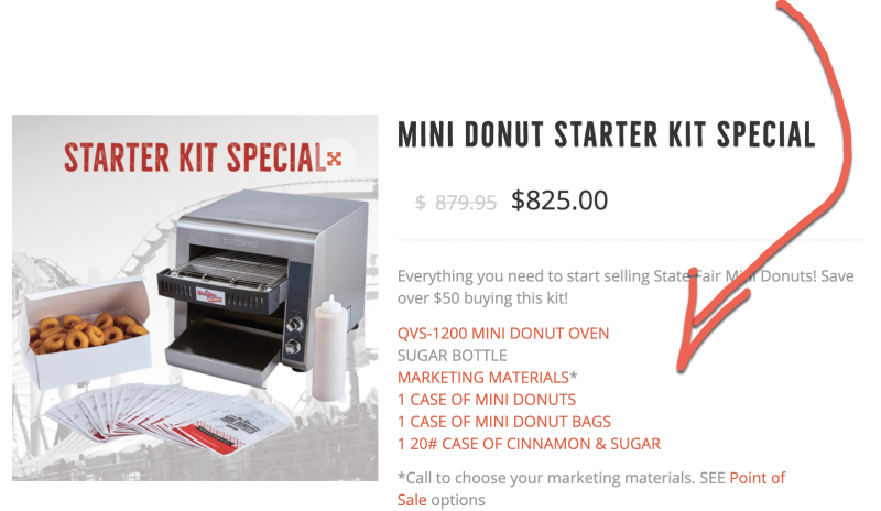 Mini Donut Vending