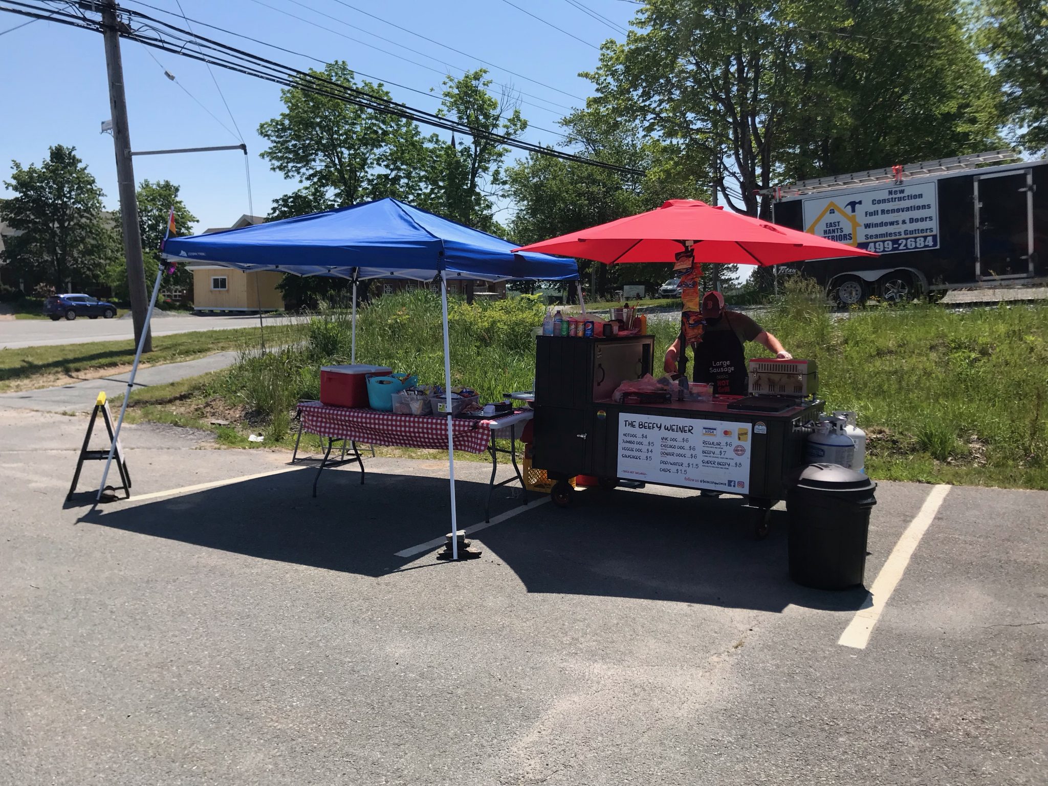 Custom Cart in Canada Hot Dog Cart And Catering Business