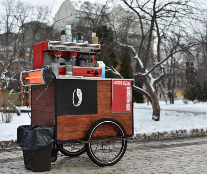 Electric Cart Mini Donuts