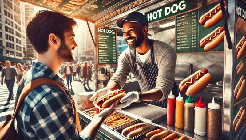 Happy Street Food Vendor - Saving on Taxes