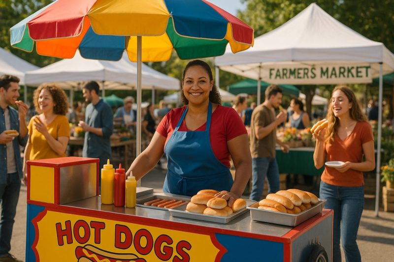 Women Hot Dog Vendors MAKE MORE cash!