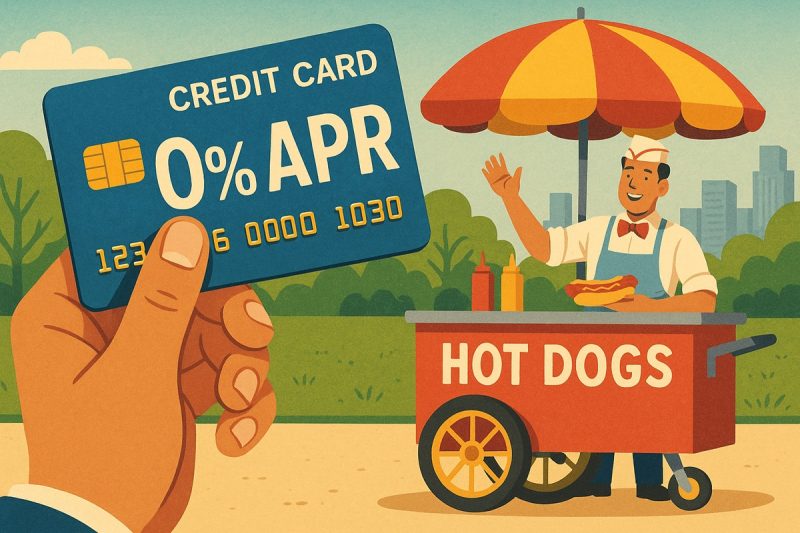 0% Interest Credit Cards for cart financing
