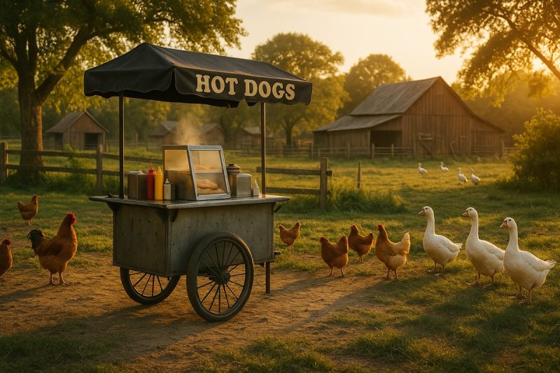 hot dog carts still work