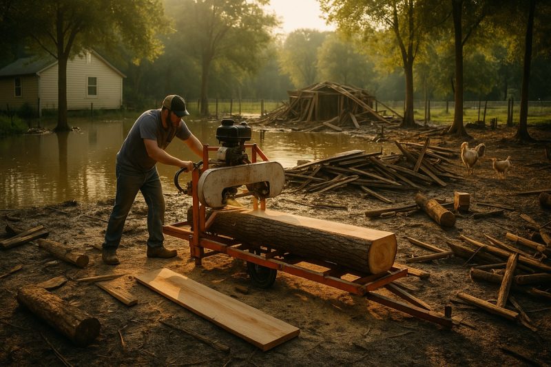 Rebuilding After Flood